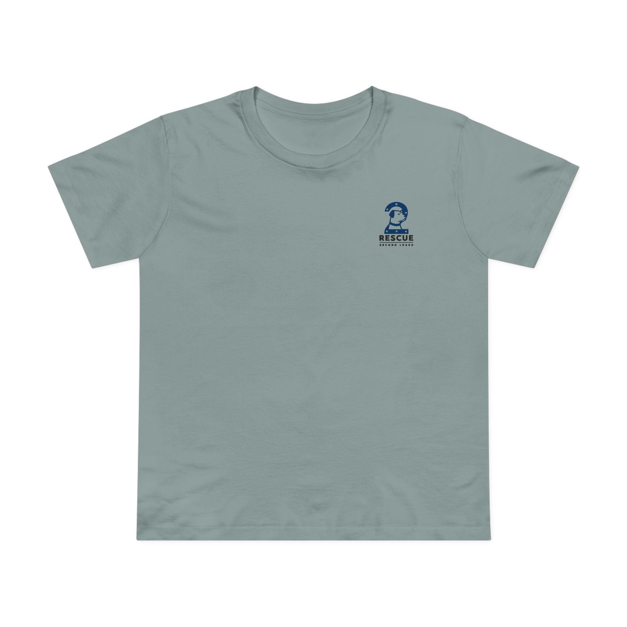 T-shirt femme « Second Leash » – Grand portrait au dos