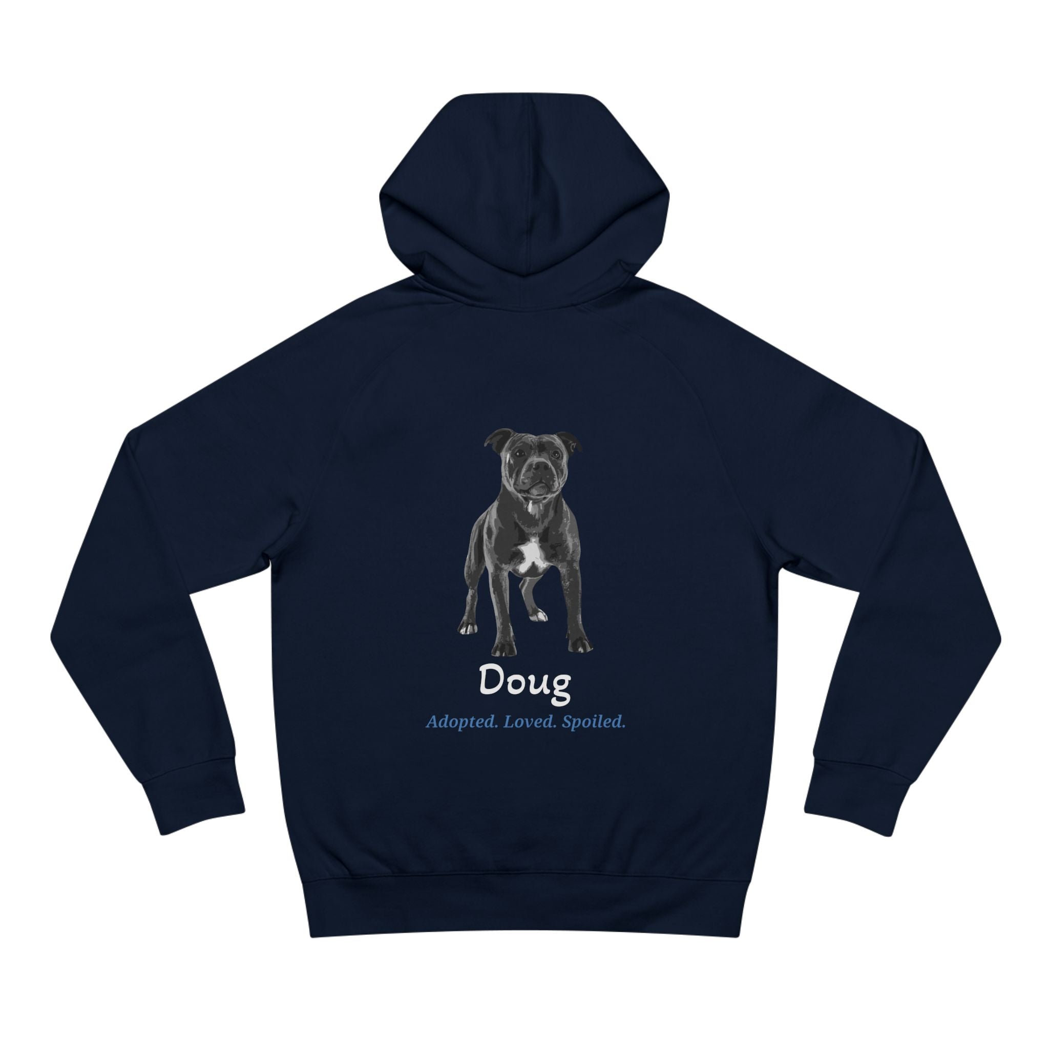 Second Leash Hoodie - Large Back Portrait