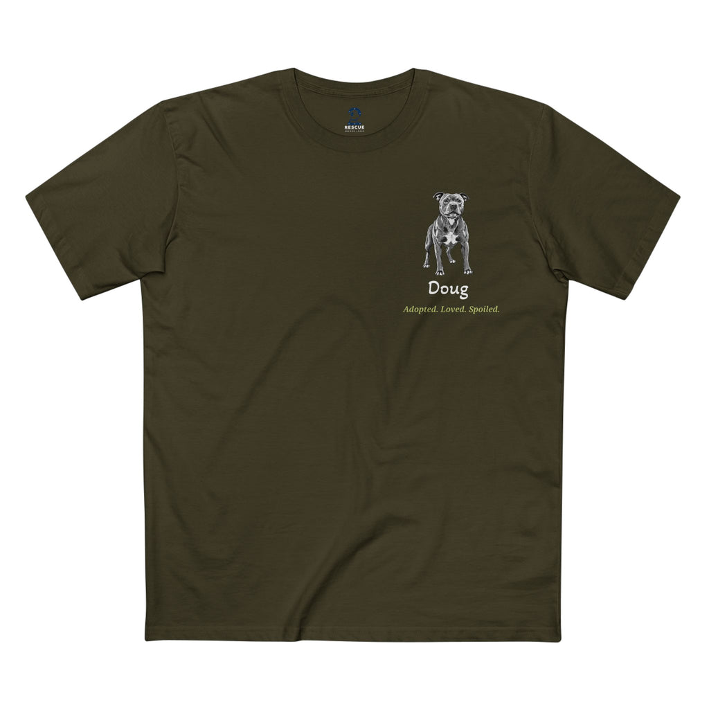 Second Leash Men's Tee - Small Front Portrait