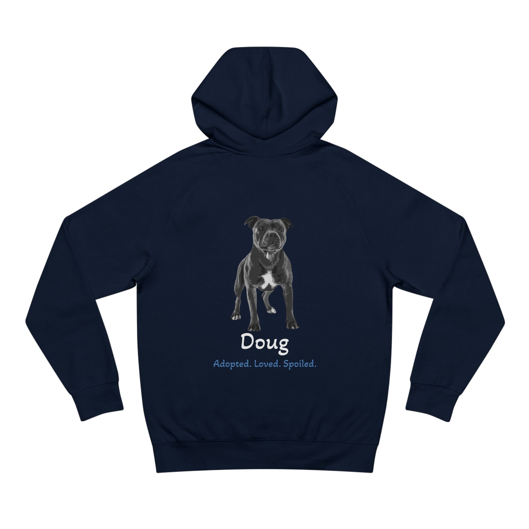 Second Leash Hoodie - Large Back Portrait