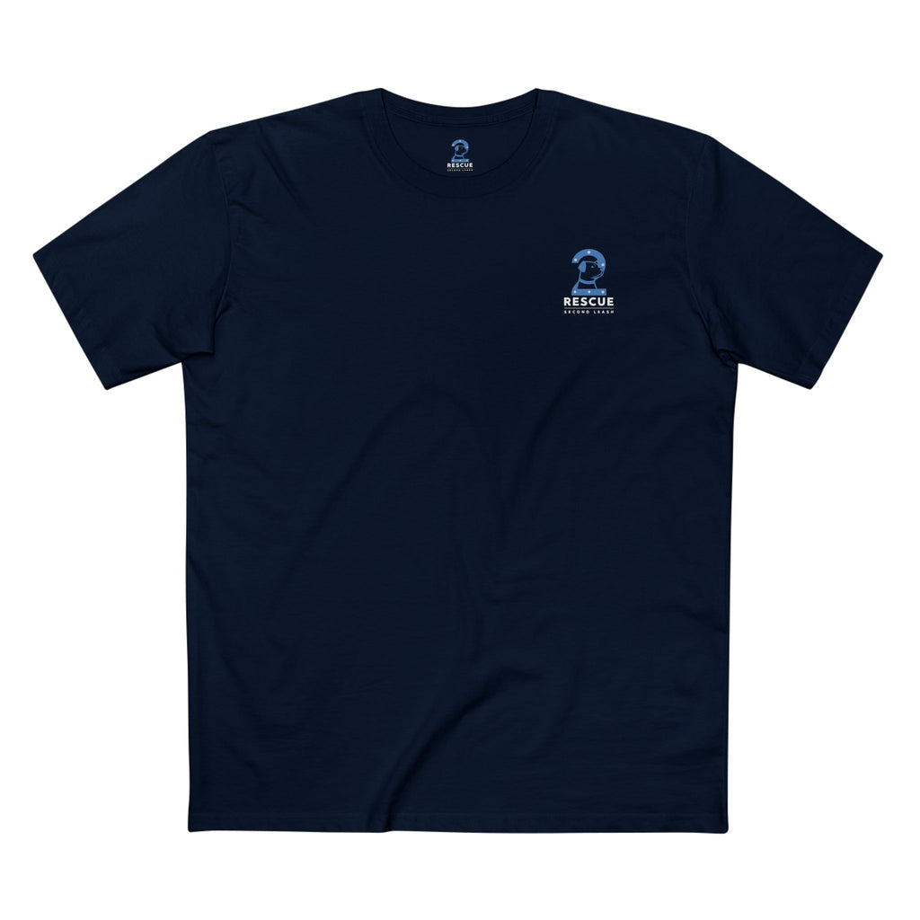 Second Leash Men's Tee - Large Back Portrait
