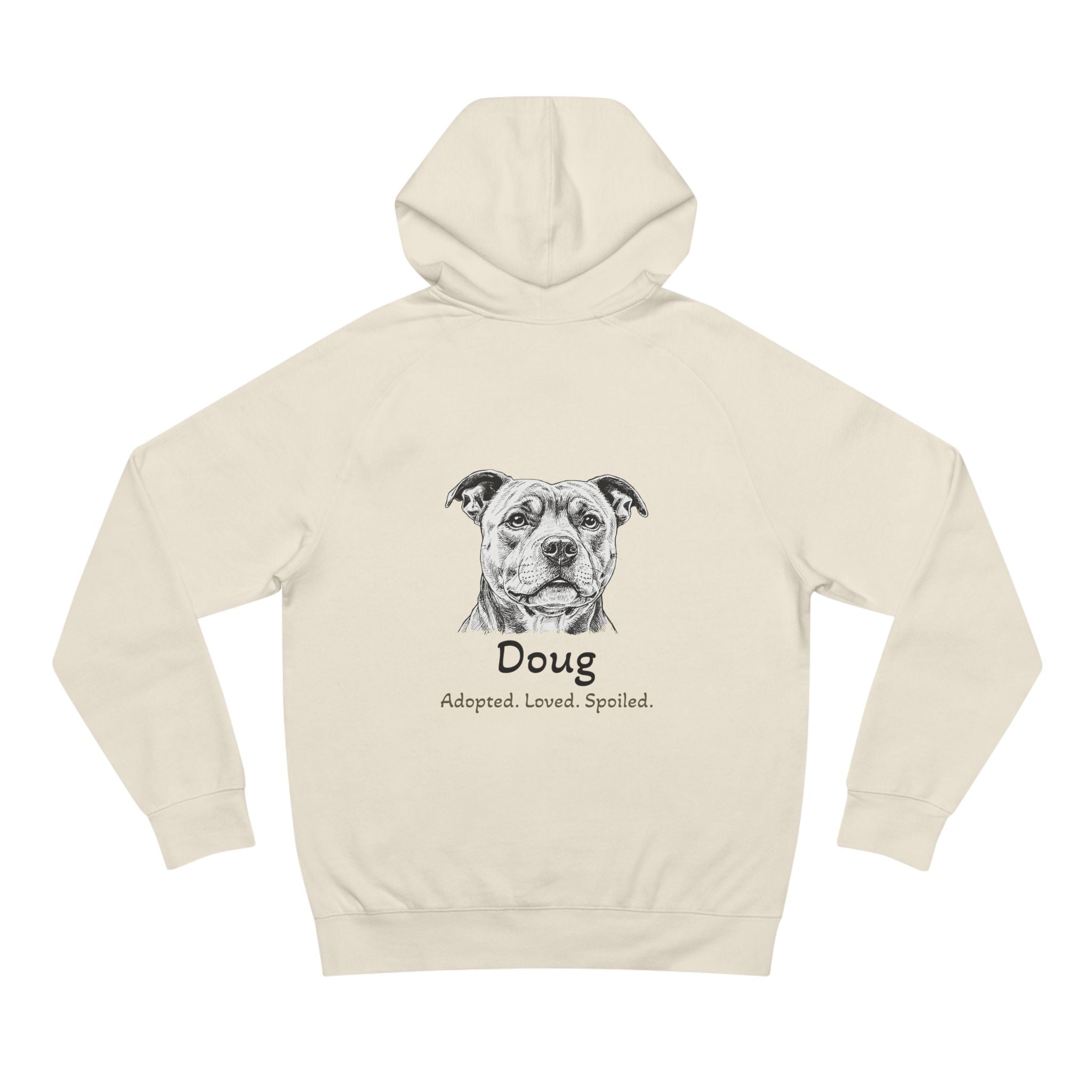 Second Leash Hoodie - Large Back Portrait