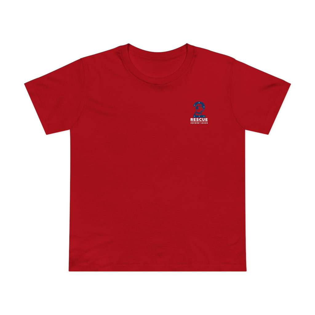 Second Leash Women's Tee - Large Back Portrait