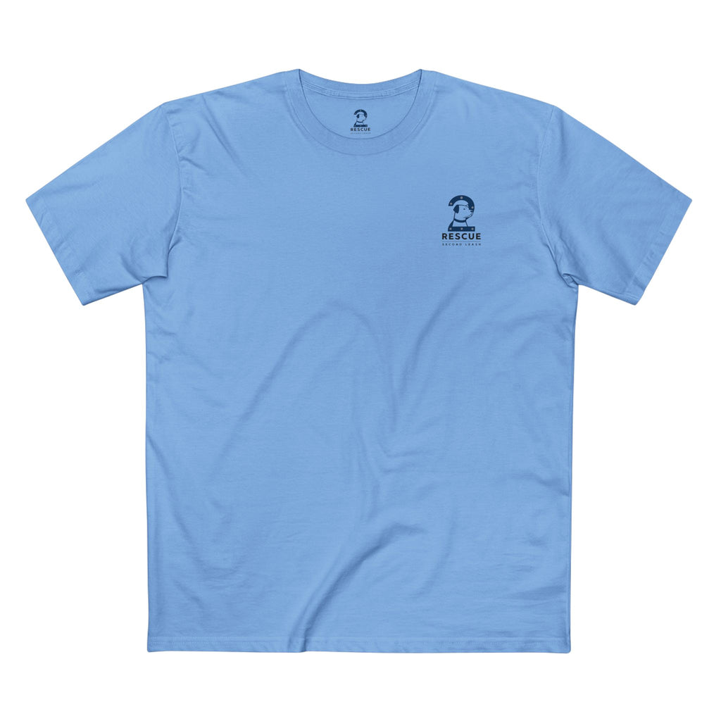 Second Leash Men's Tee - Large Back Portrait