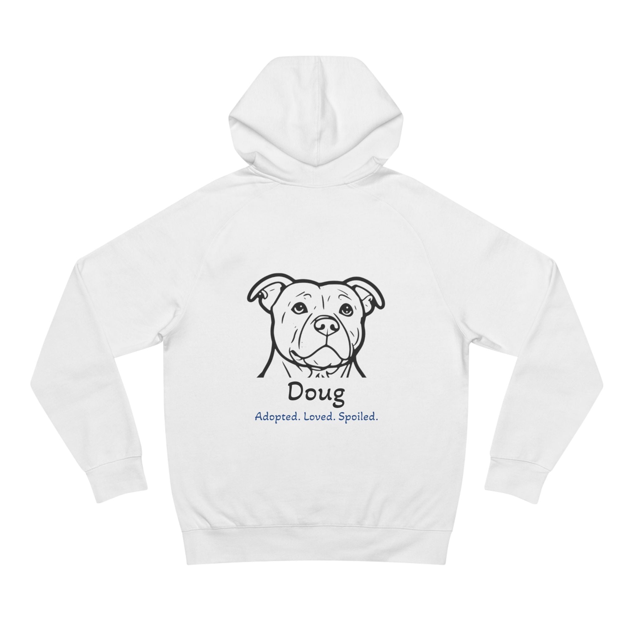 Second Leash Hoodie - Large Back Portrait