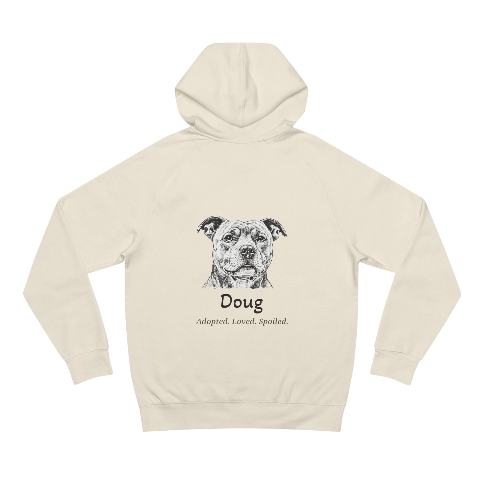 Second Leash Hoodie - Large Back Portrait