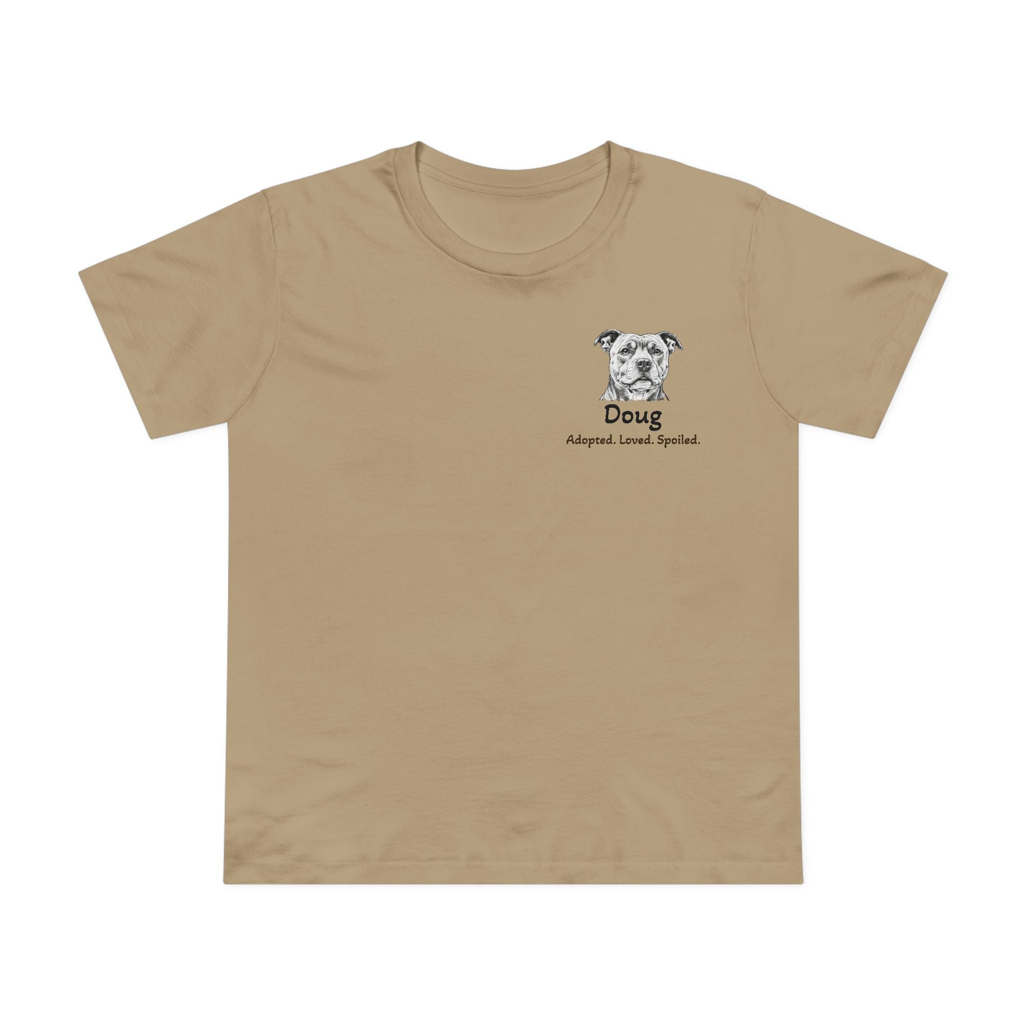 Second Leash Women's Tee - Small Front Portrait