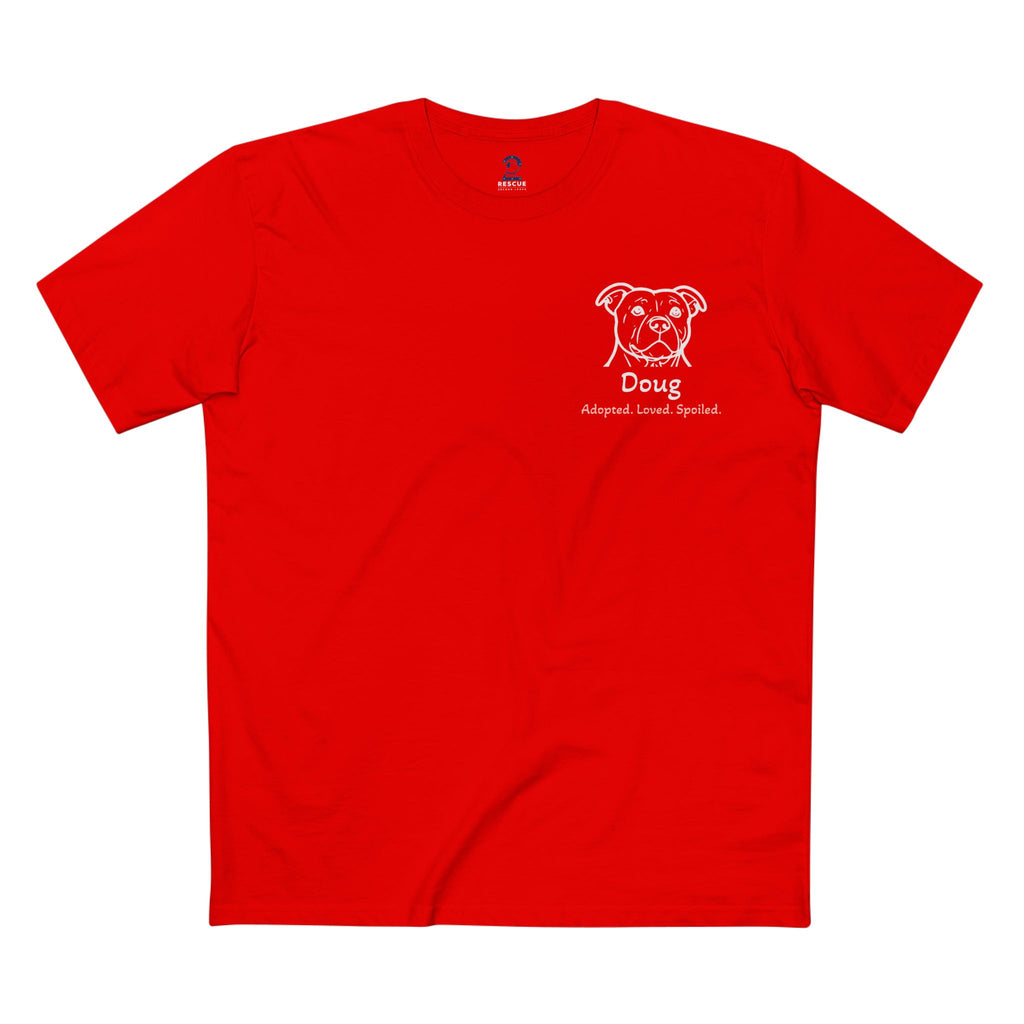 Second Leash Men's Tee - Small Front Portrait
