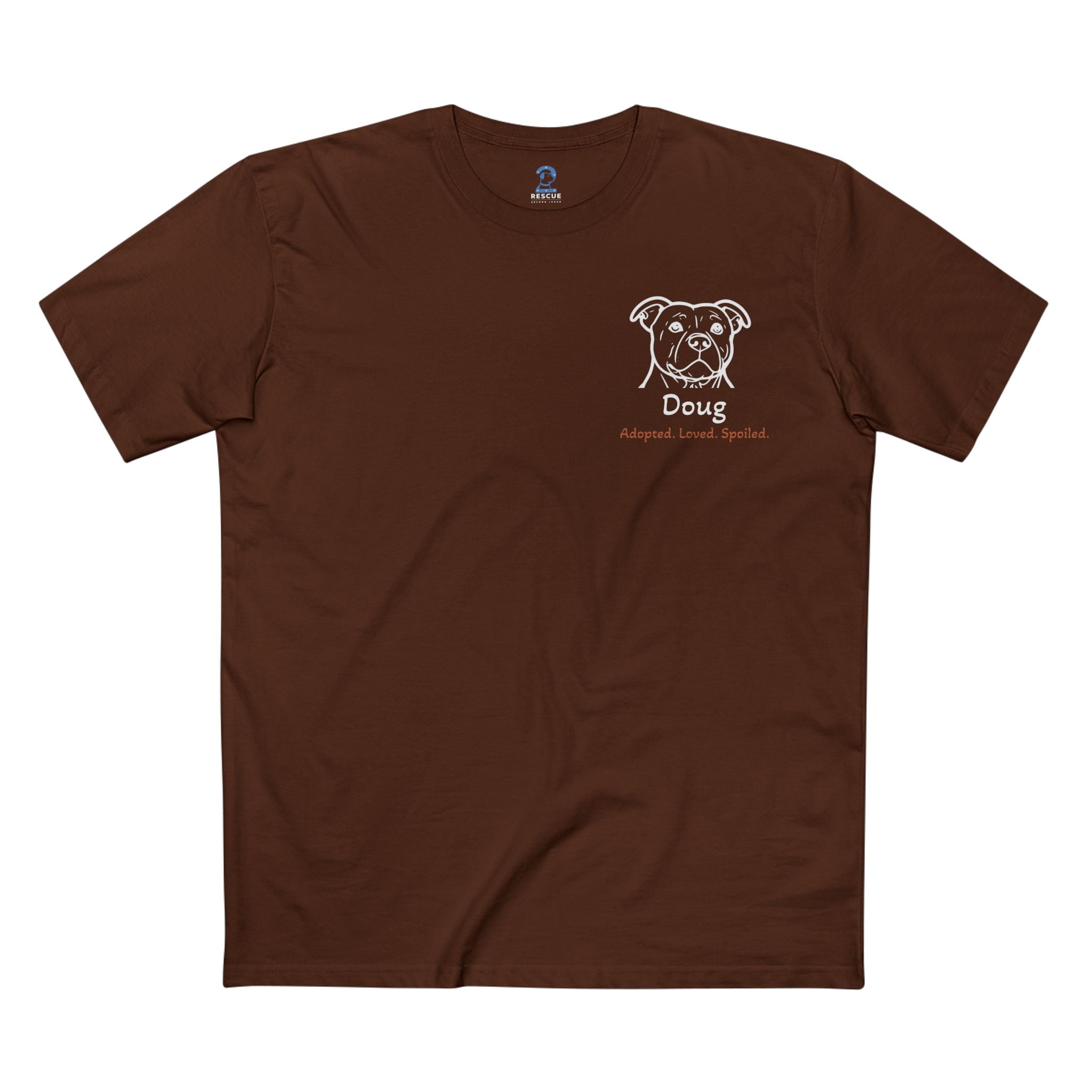 Second Leash Men's Tee - Small Front Portrait