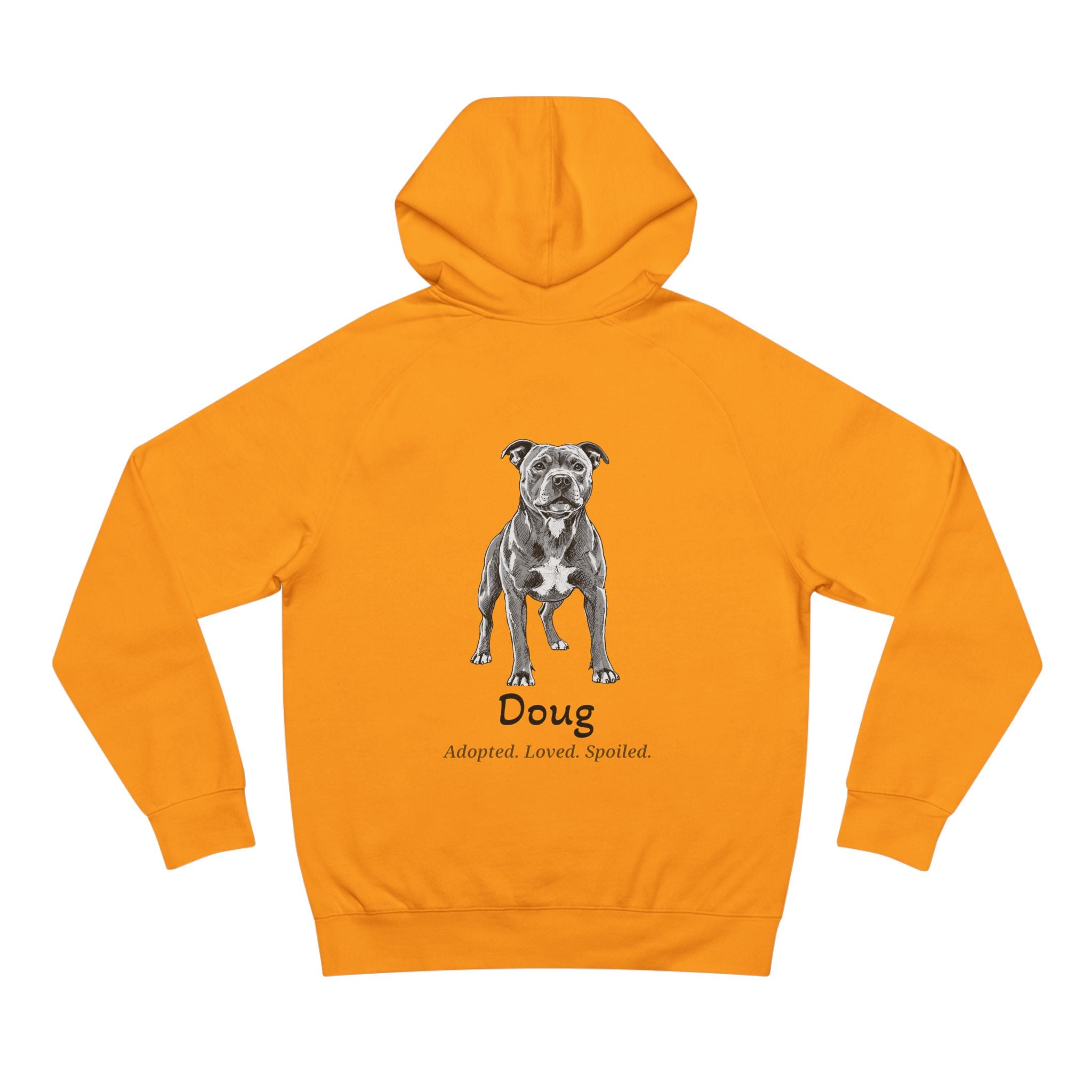 Second Leash Hoodie - Large Back Portrait