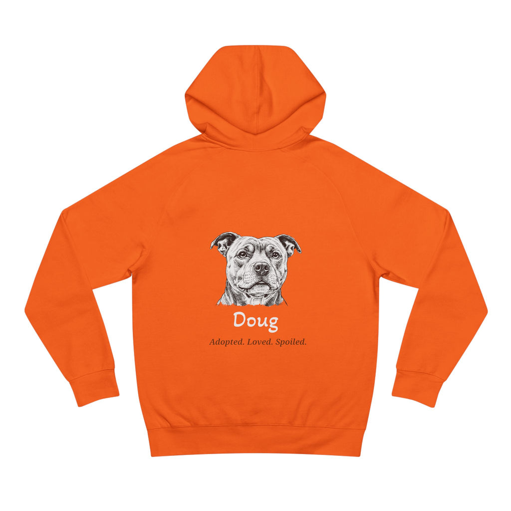 Second Leash Hoodie - Large Back Portrait