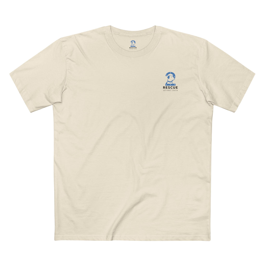 Second Leash Men's Tee - Large Back Portrait