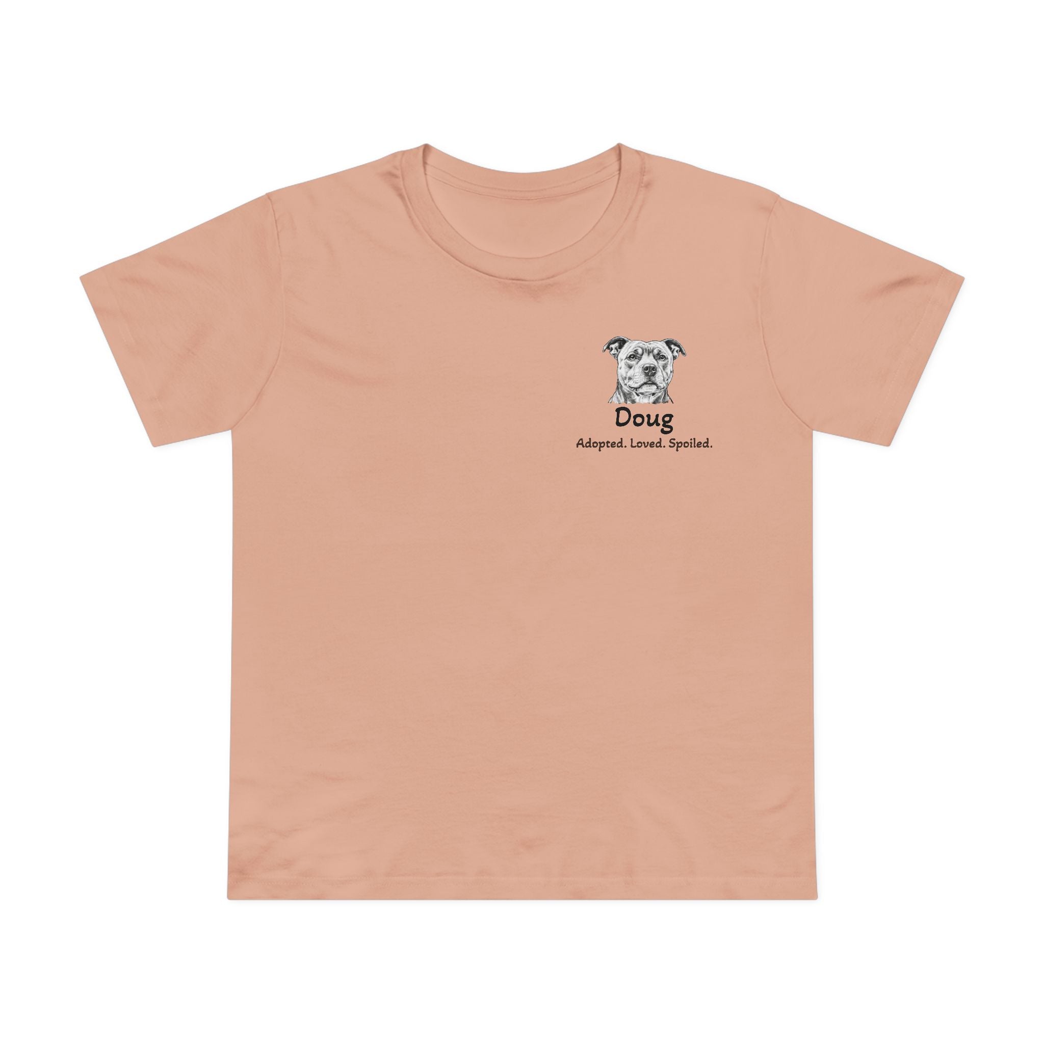 Second Leash Women's Tee - Small Front Portrait