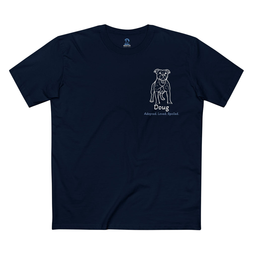 Second Leash Men's Tee - Small Front Portrait