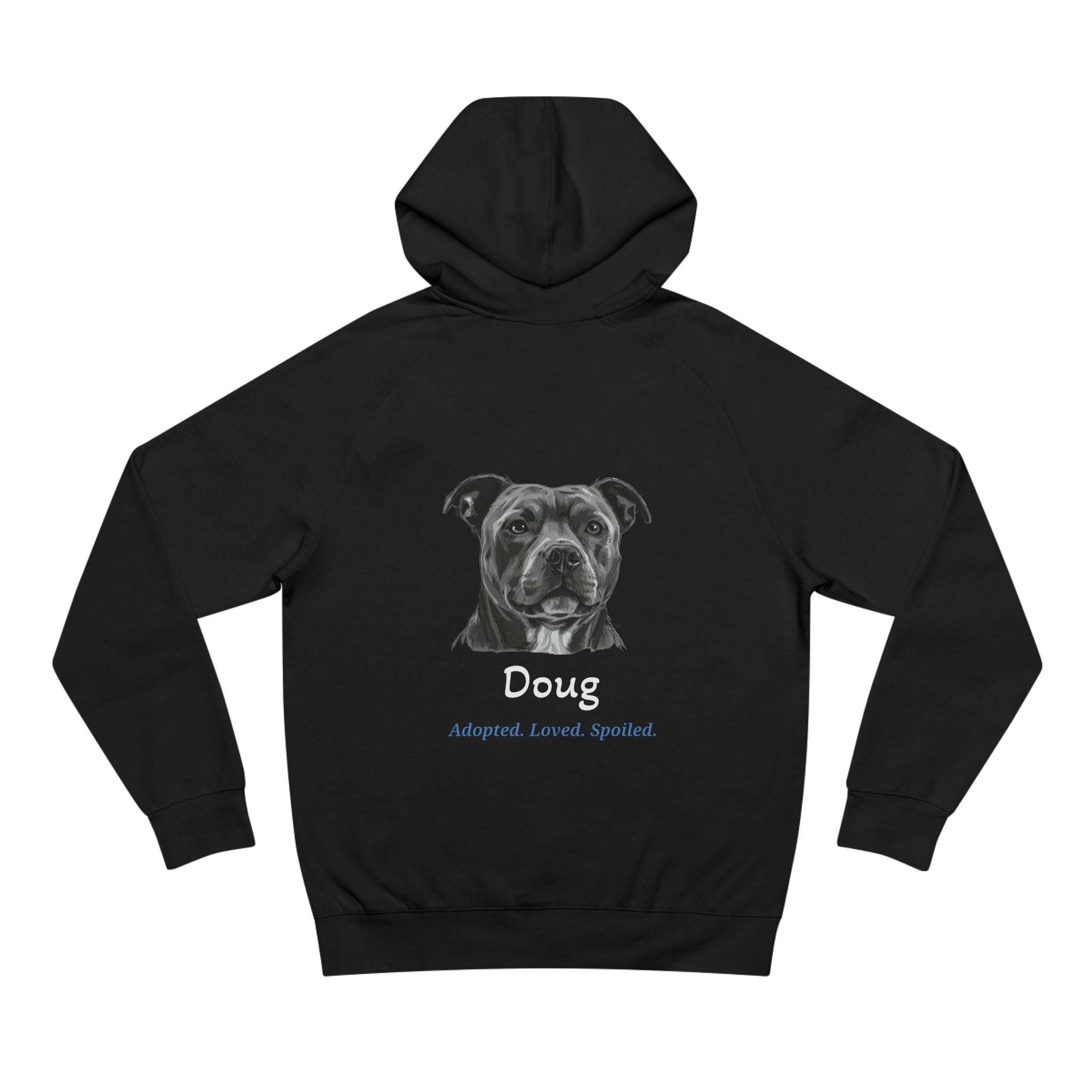 Second Leash Hoodie - Large Back Portrait