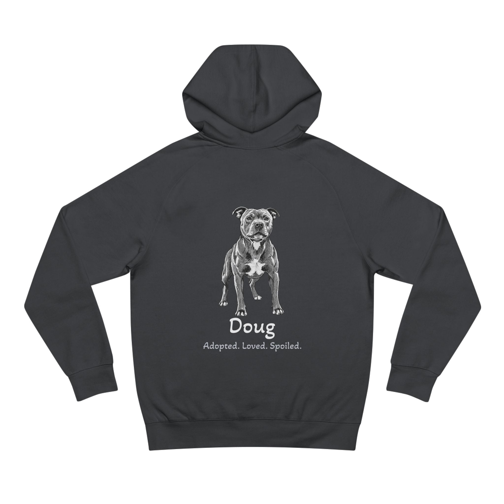Second Leash Hoodie - Large Back Portrait