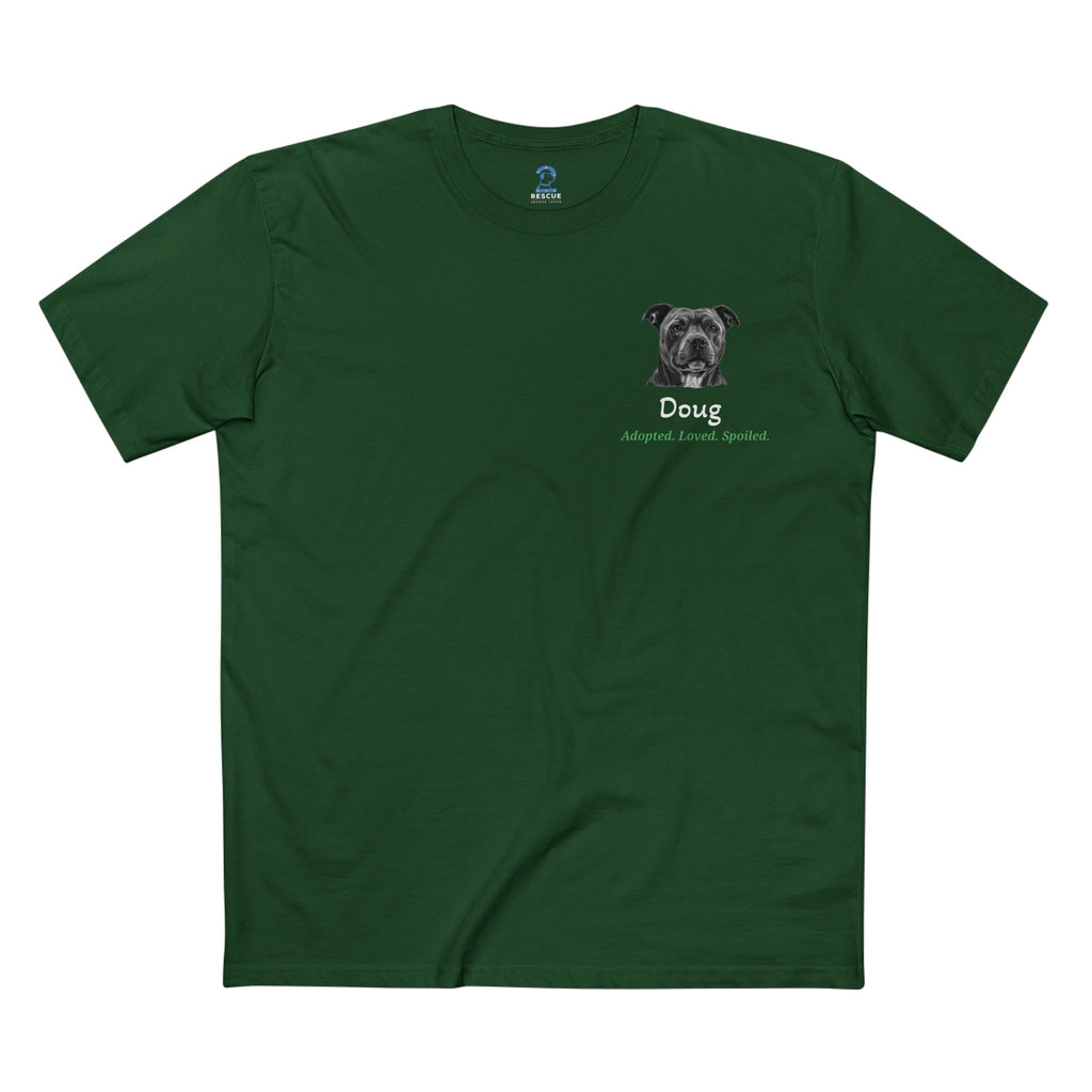 Second Leash Men's Tee - Small Front Portrait