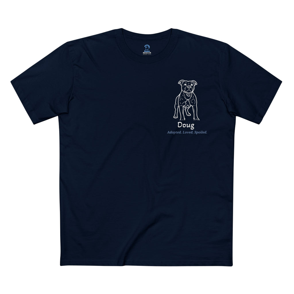 Second Leash Men's Tee - Small Front Portrait