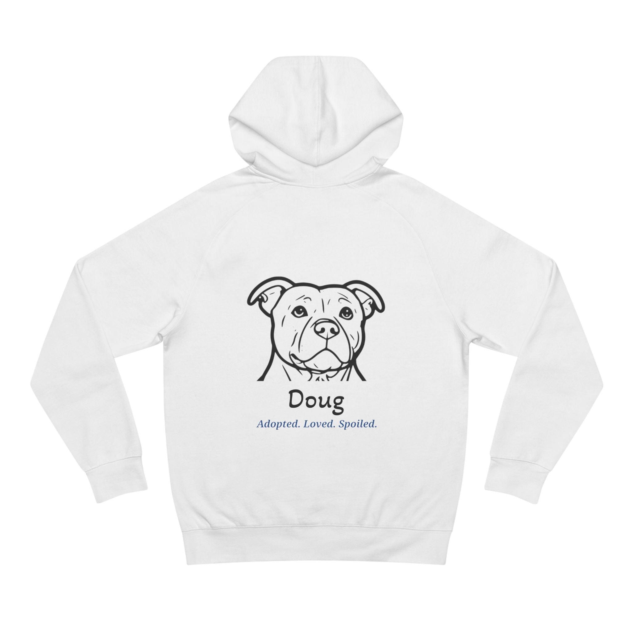 Second Leash Hoodie - Large Back Portrait