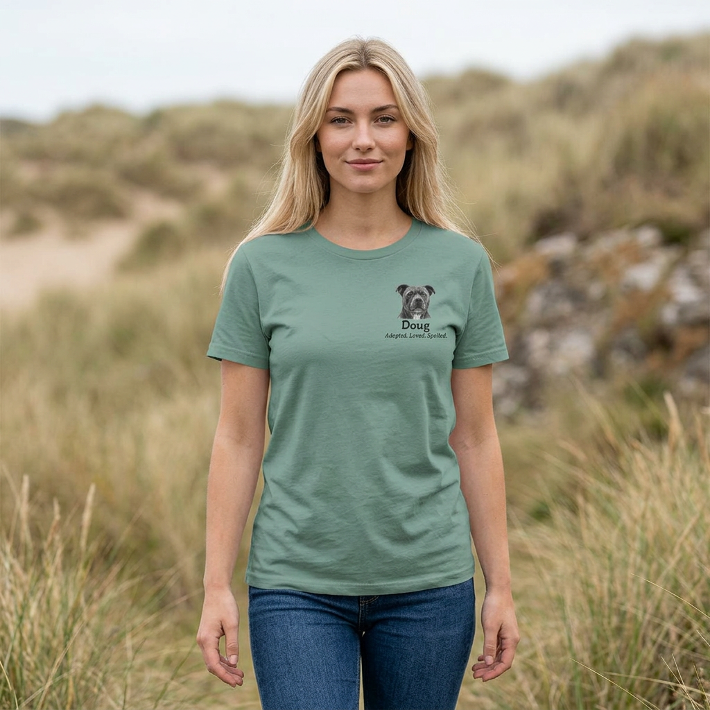Second Leash Women's Tee - Small Front Portrait