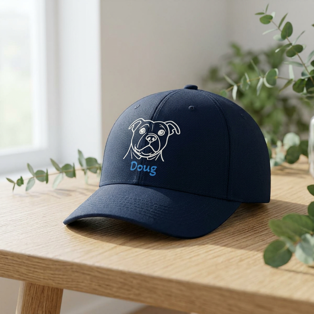 Second Leash Cap - Embroidery on Dark
