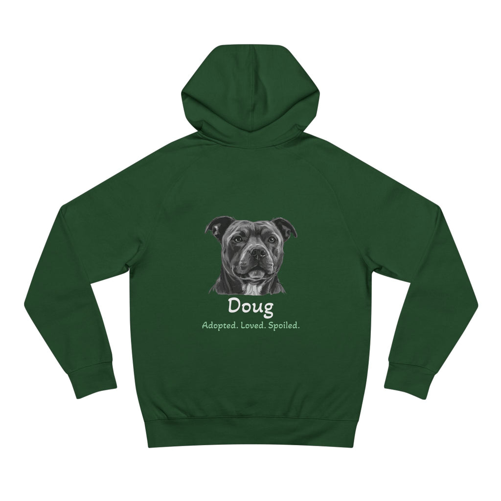 Second Leash Hoodie - Large Back Portrait
