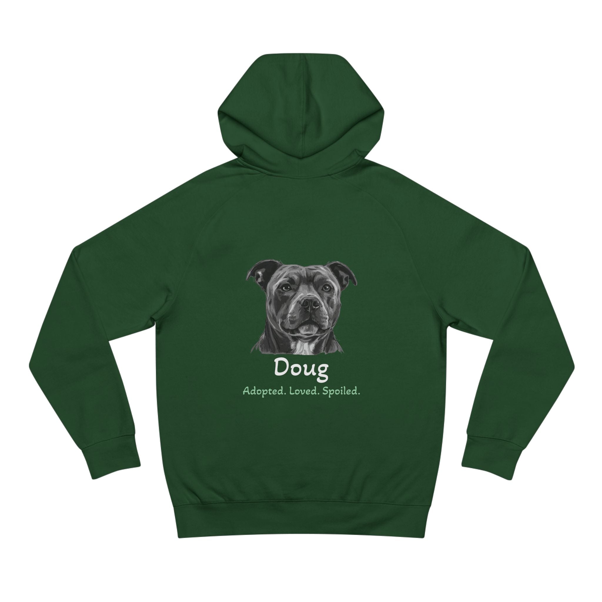 Second Leash Hoodie - Large Back Portrait