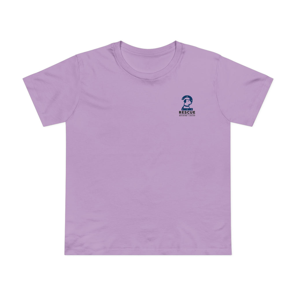 Second Leash Women's Tee - Large Back Portrait