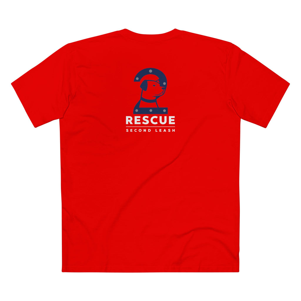 Second Leash Men's Tee - Small Front Portrait