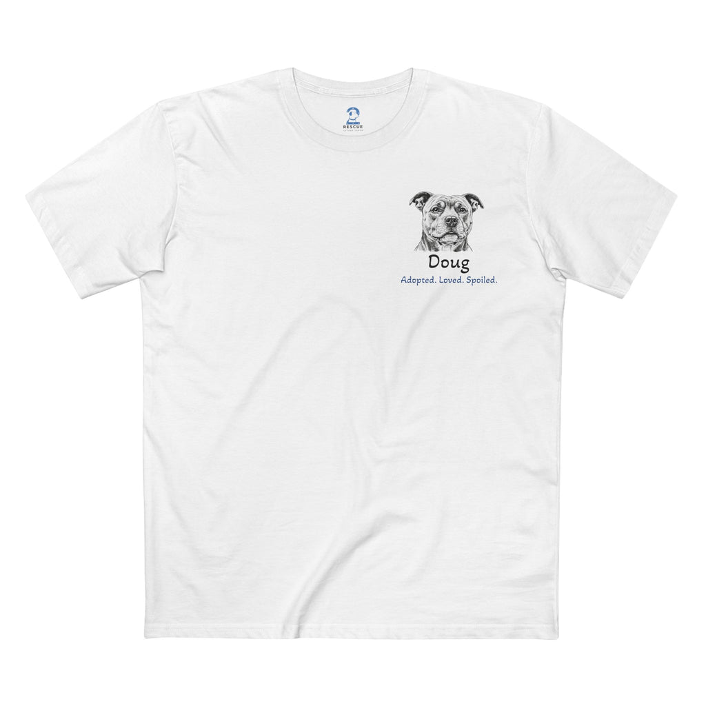Second Leash Men's Tee - Small Front Portrait