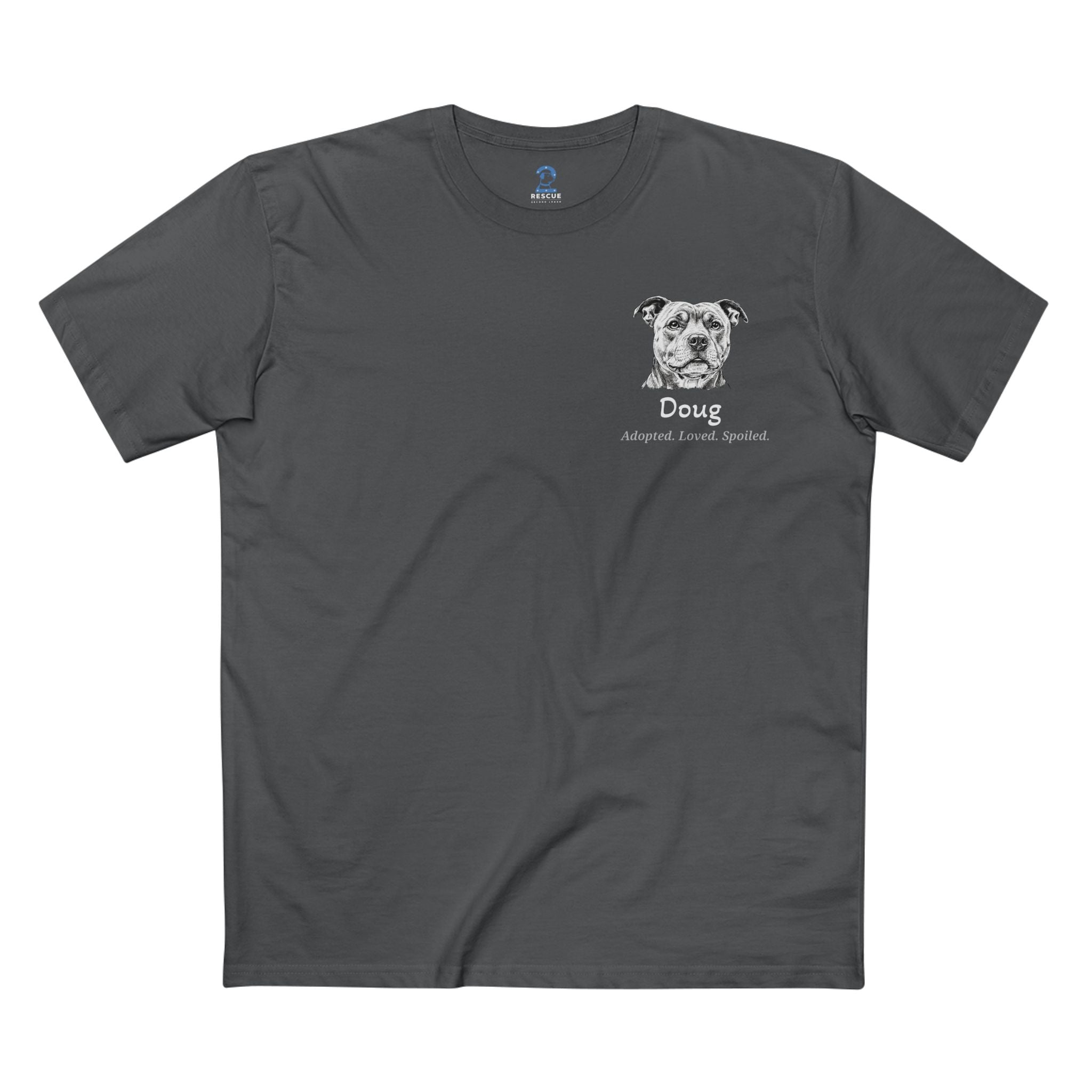 Second Leash Men's Tee - Small Front Portrait