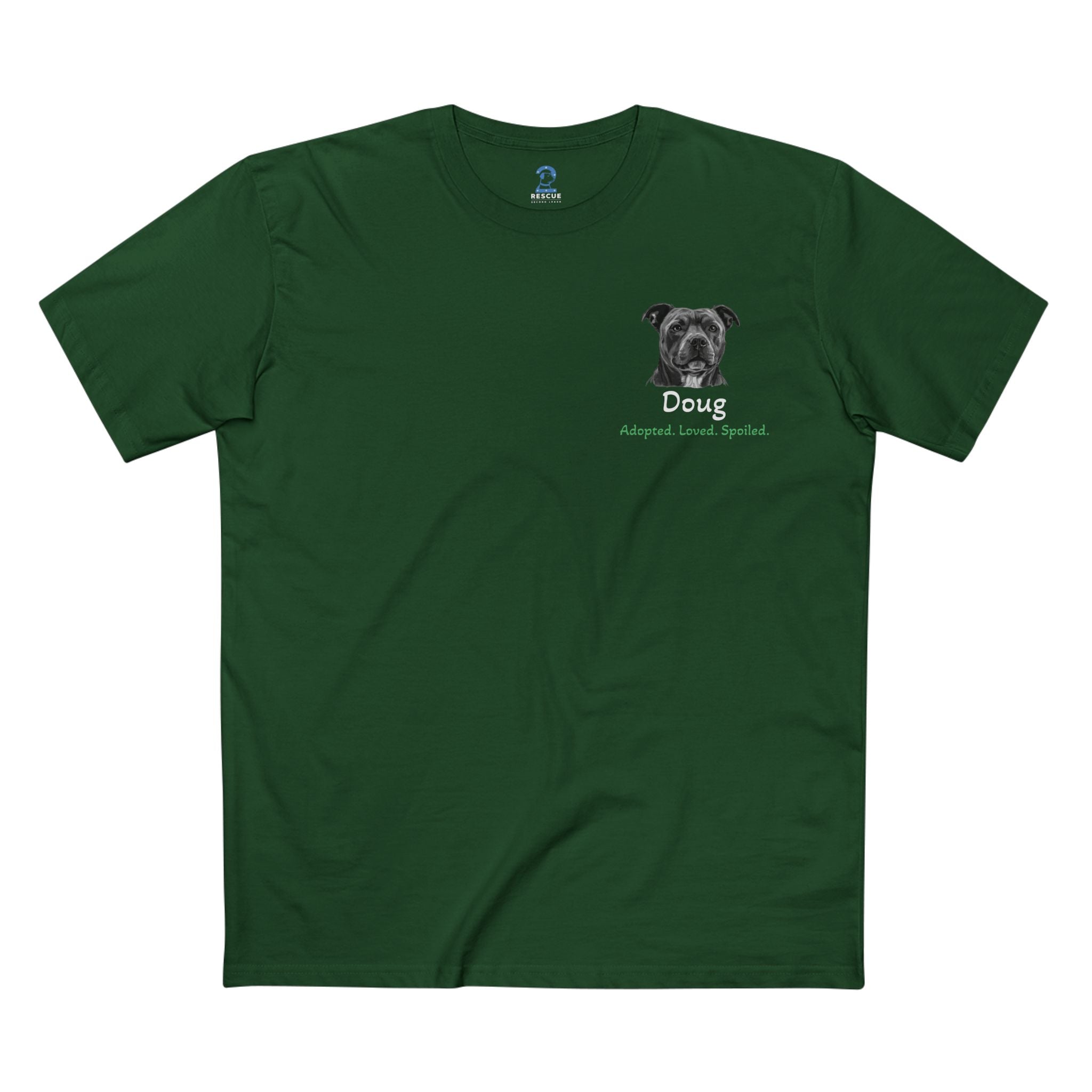 Second Leash Men's Tee - Small Front Portrait
