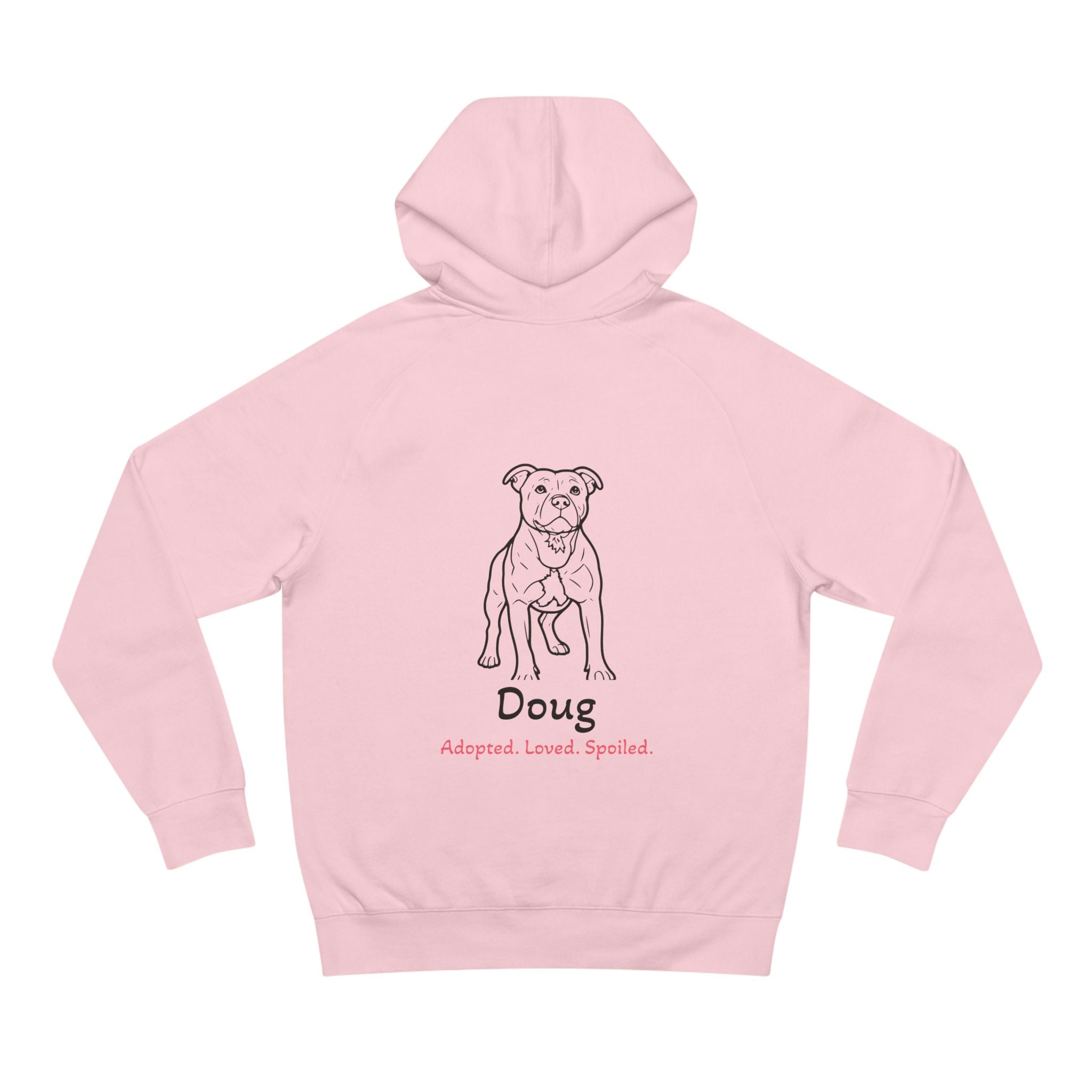 Second Leash Hoodie - Large Back Portrait