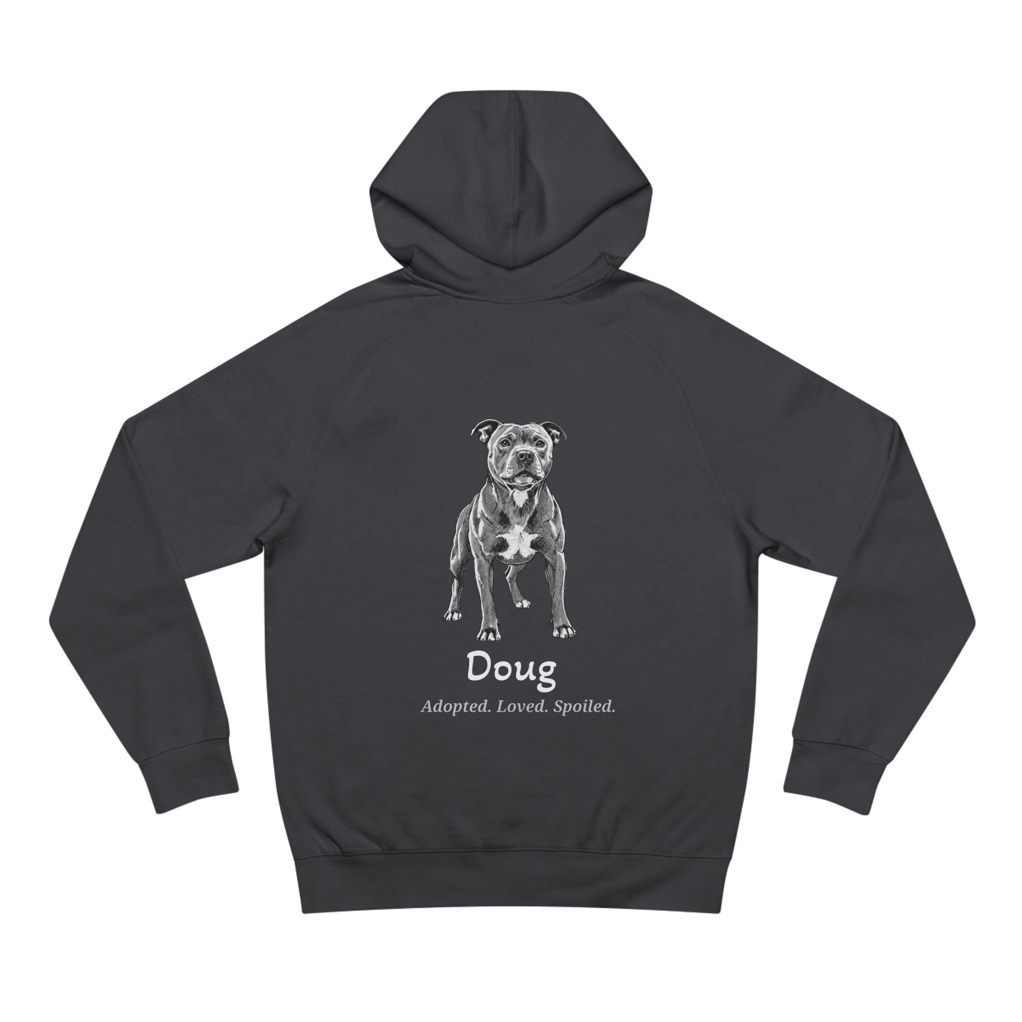 Second Leash Hoodie - Large Back Portrait