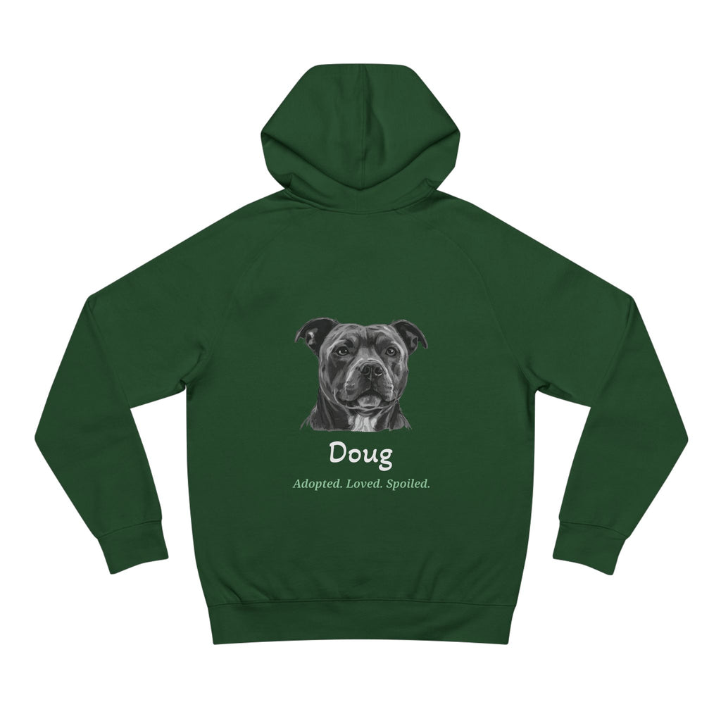 Second Leash Hoodie - Large Back Portrait