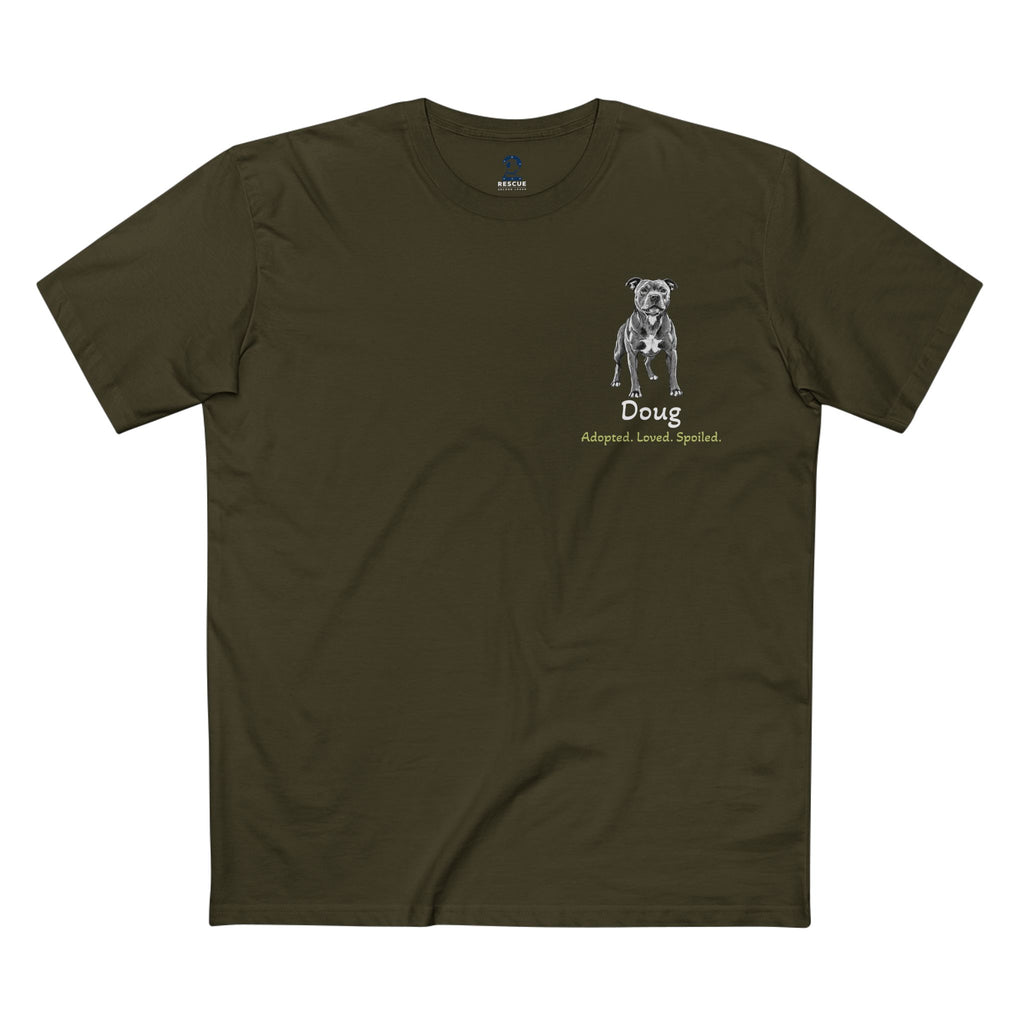 Second Leash Men's Tee - Small Front Portrait
