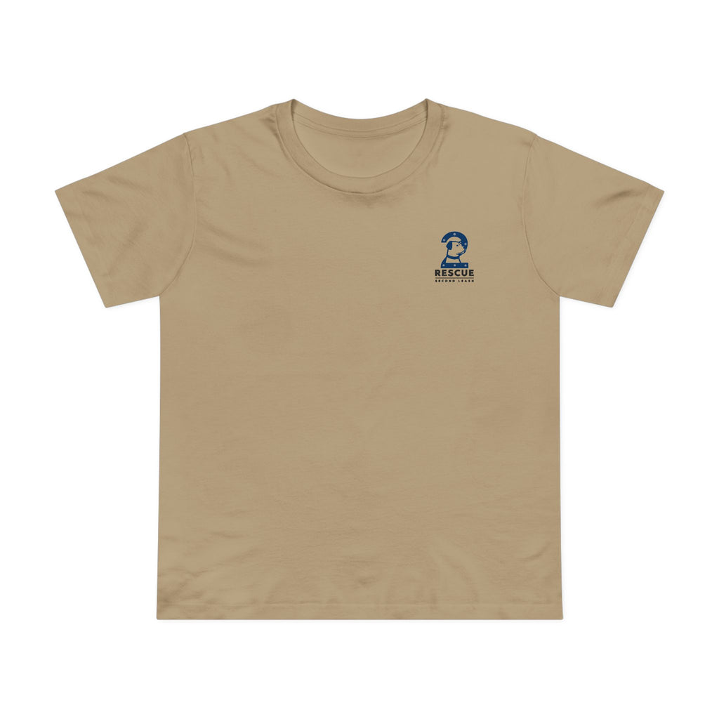 Second Leash Women's Tee - Large Back Portrait