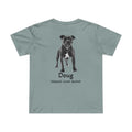 T-shirt femme « Second Leash » – Grand portrait au dos