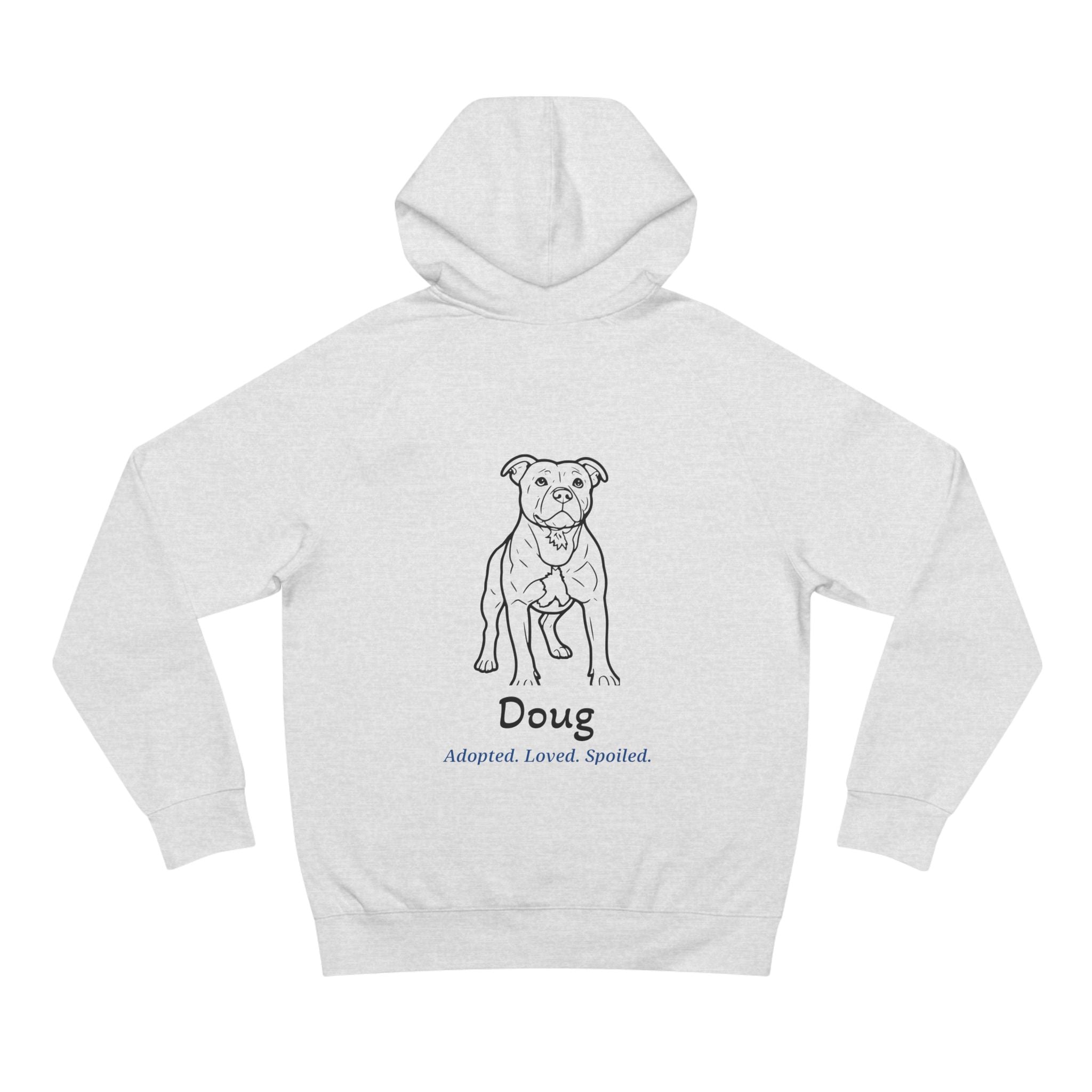 Second Leash Hoodie - Large Back Portrait